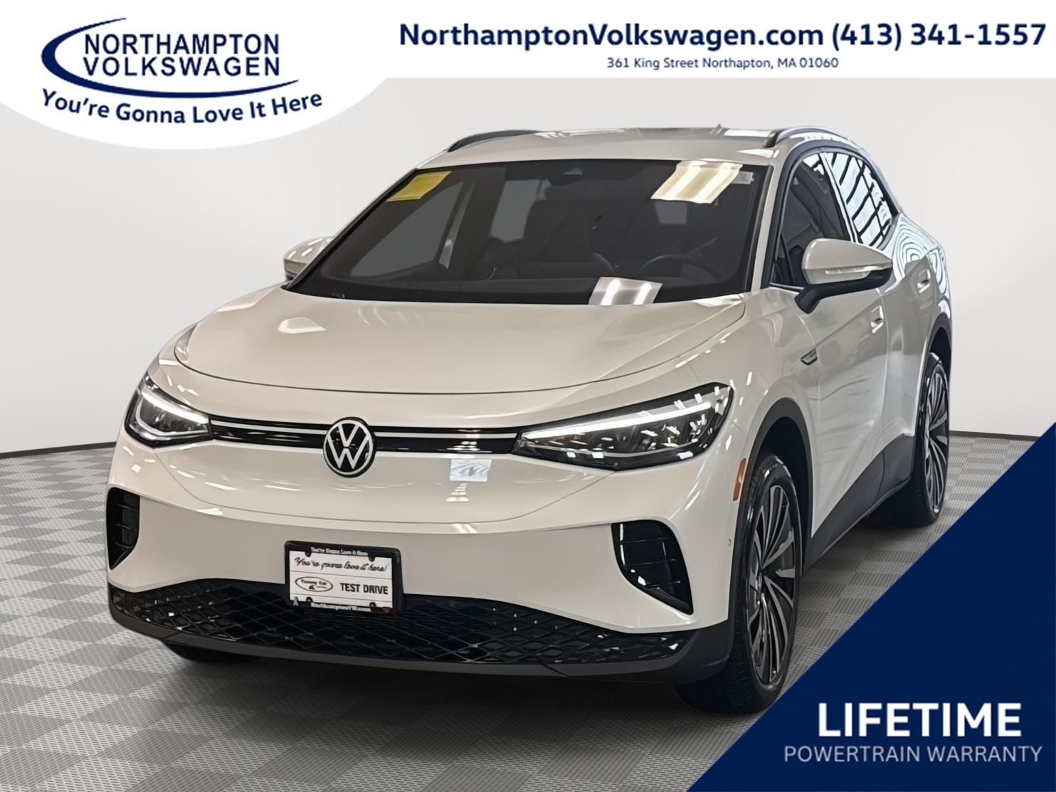 opal white pearl 2026 Volkswagen ID.4 SUV / Crossover All-Wheel Drive Automatic