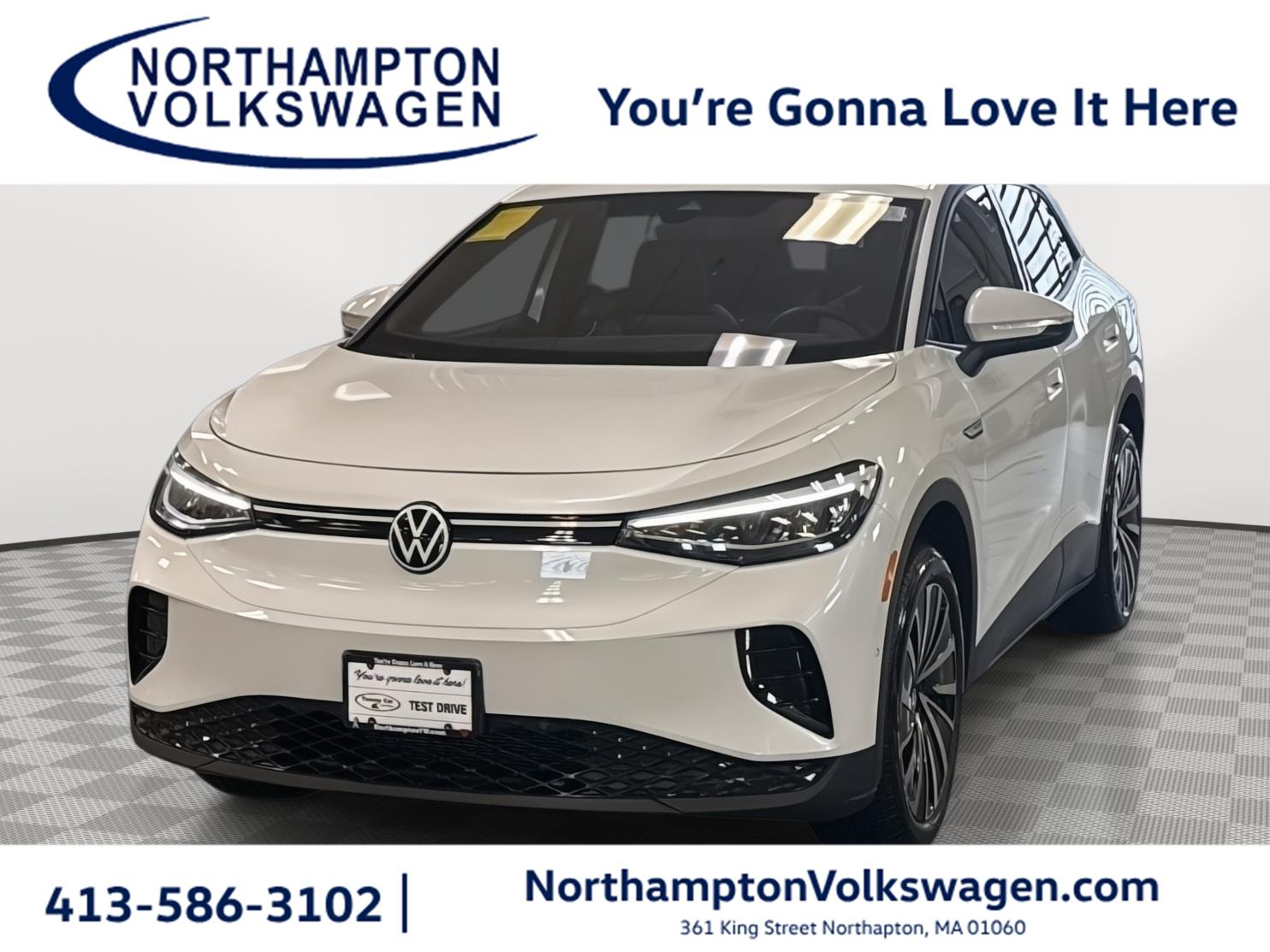 opal white pearl 2026 Volkswagen ID.4 SUV / Crossover All-Wheel Drive Automatic