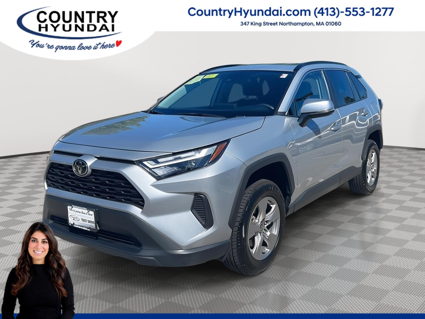 Silver Sky Metallic 2025 Toyota RAV4 SUV / Crossover All-Wheel Drive 8-Speed Automatic
