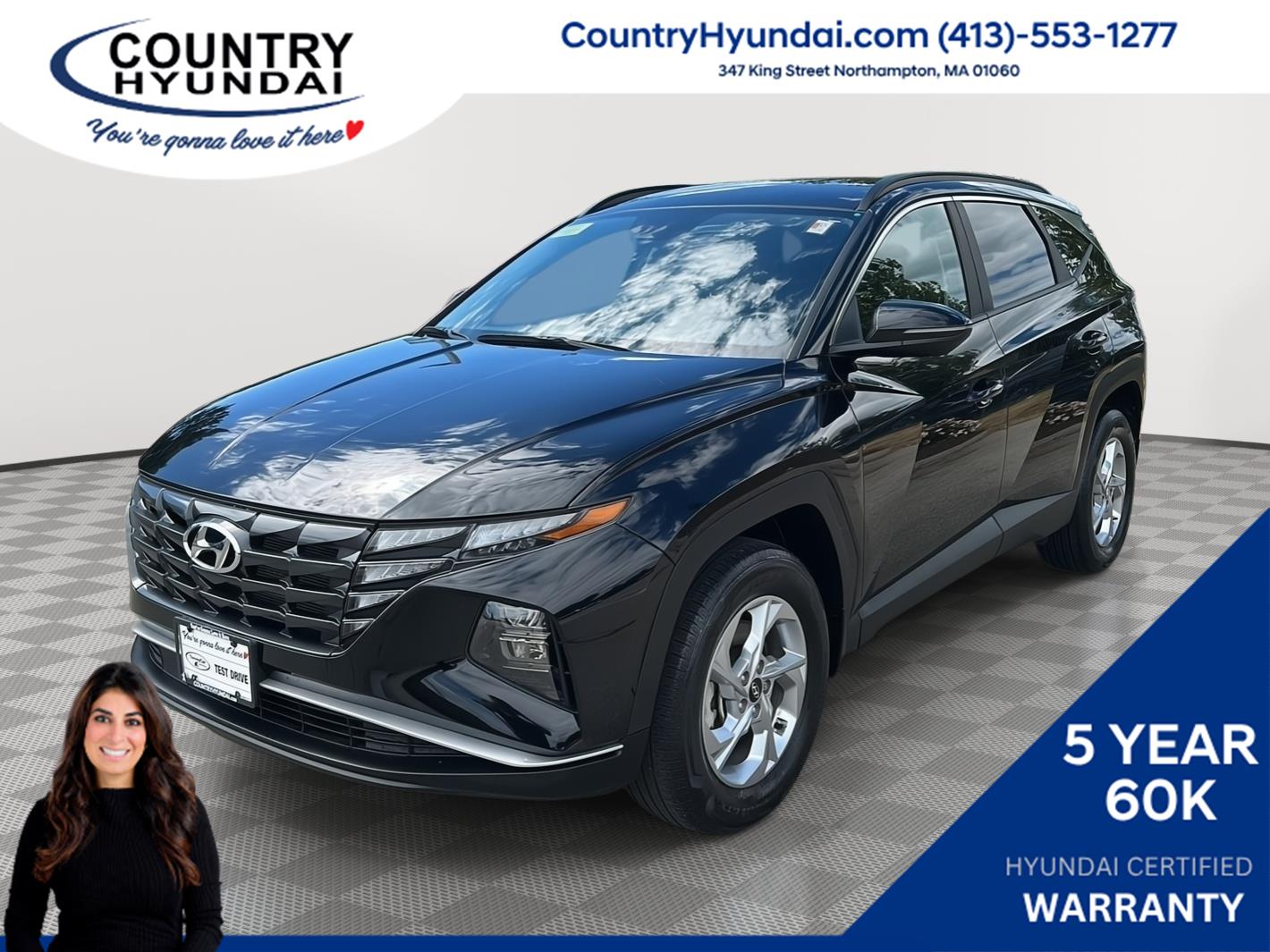 Phantom Black 2023 Hyundai Tucson SUV / Crossover All-Wheel Drive Automatic