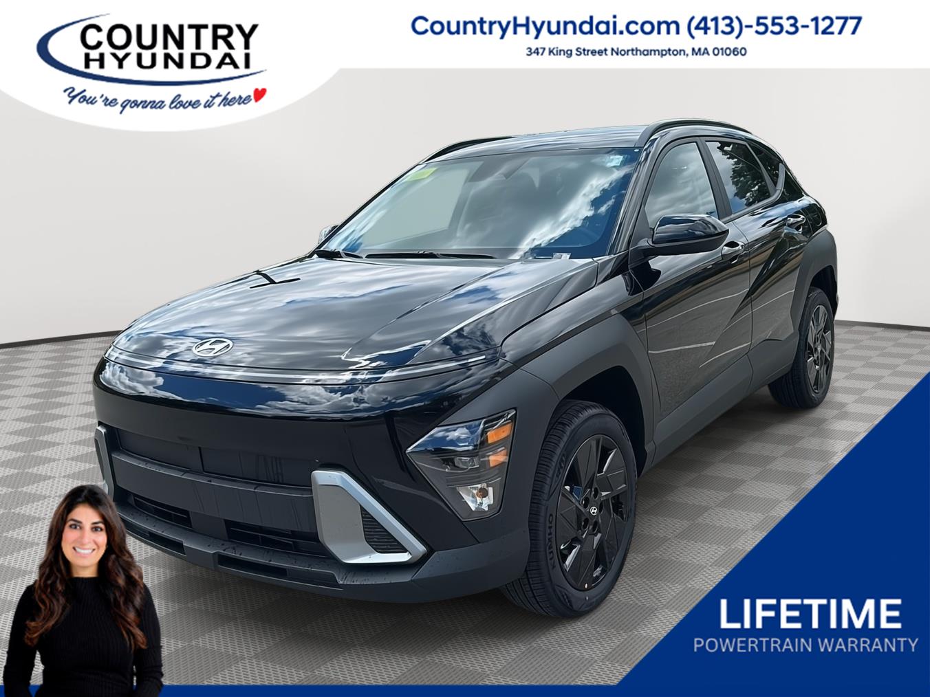 Abyss Black Pearl 2026 Hyundai Kona SUV / Crossover All-Wheel Drive Continuously Variable Transmission