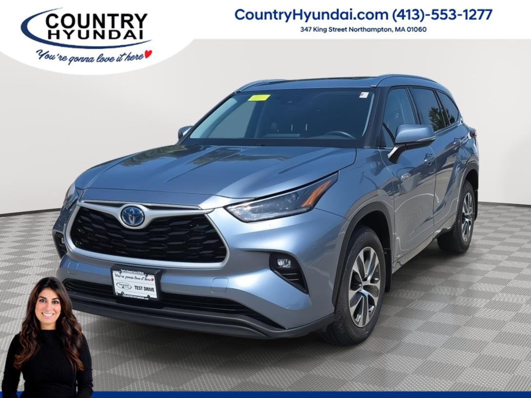 Moondust 2021 Toyota Highlander Hybrid SUV / Crossover All-Wheel Drive Continuously Variable Transmission