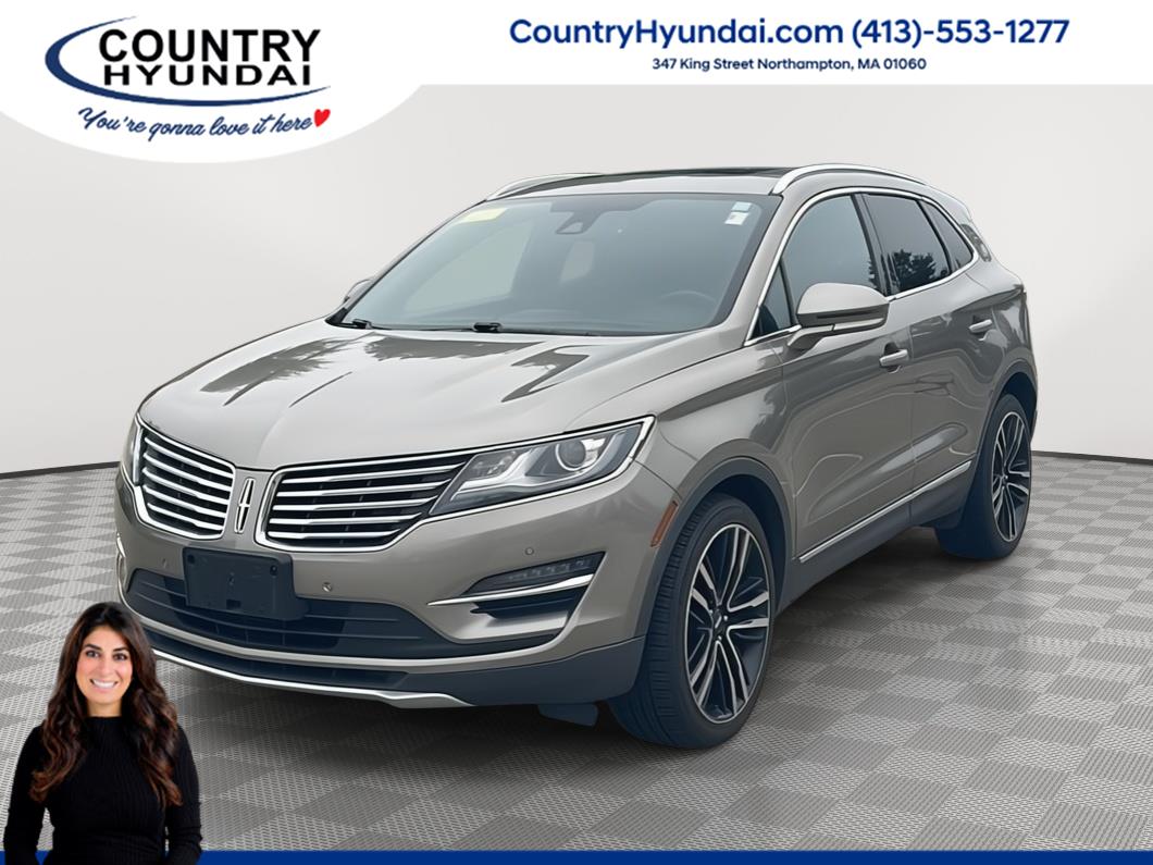 Luxe Silver Metallic 2017 Lincoln MKC SUV / Crossover All-Wheel Drive 6-Speed Automatic