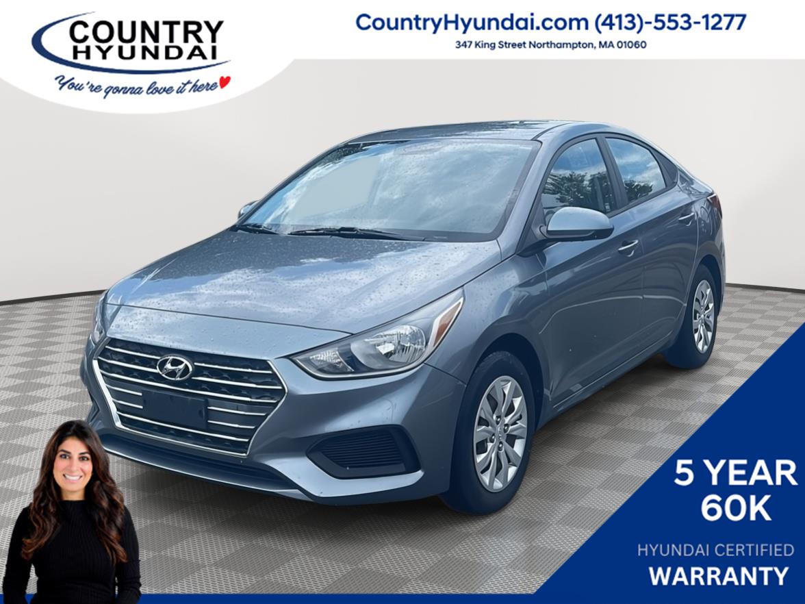 Urban Gray Metallic 2019 Hyundai Accent Sedan Front-Wheel Drive Automatic