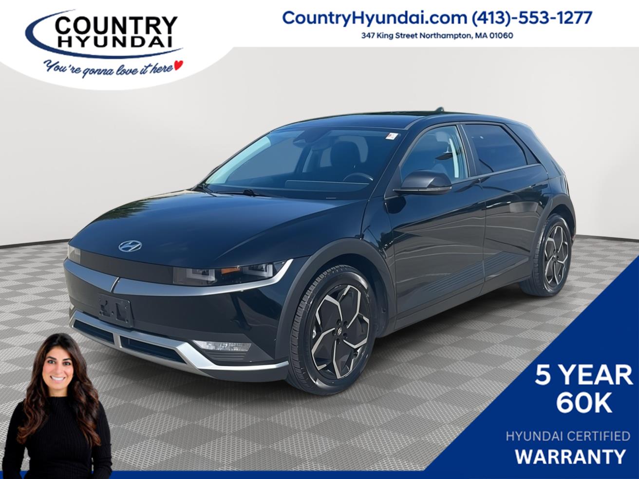 Abyss Black 2024 Hyundai Ioniq 5 SUV / Crossover All-Wheel Drive Automatic