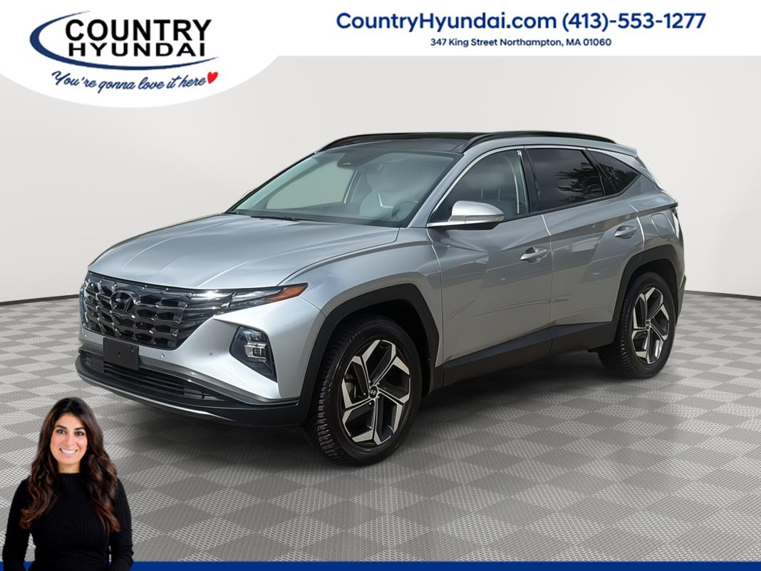 Shimmering Silver 2024 Hyundai Tucson Hybrid Plug-In SUV / Crossover All-Wheel Drive Automatic