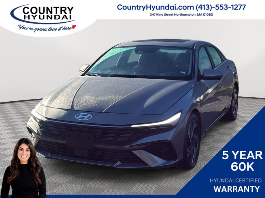 Fluid Metal 2024 Hyundai Elantra Sedan Front-Wheel Drive Continuously Variable Transmission