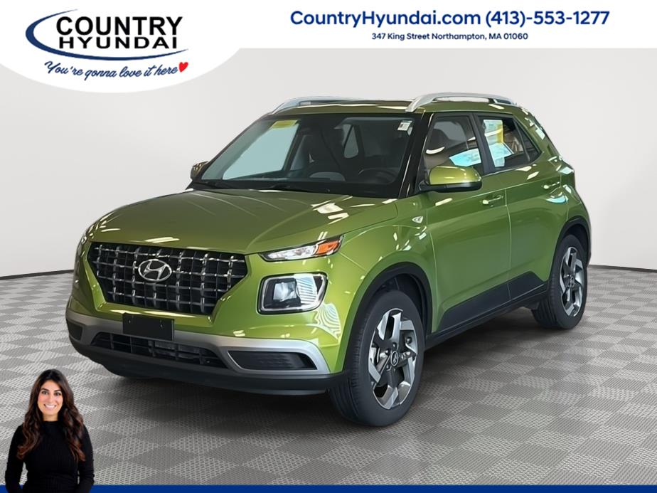 Green Apple 2024 Hyundai Venue SUV / Crossover Front-Wheel Drive Continuously Variable Transmission