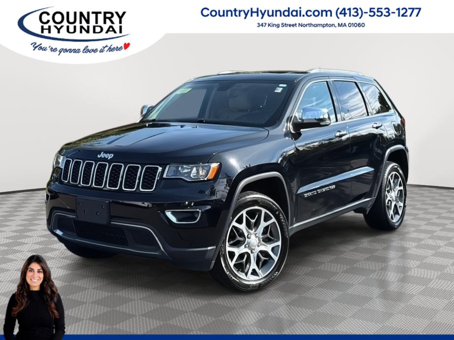 Diamond Black Crystal Pearlcoat 2021 Jeep Grand Cherokee SUV / Crossover Four-Wheel Drive 8-Speed Automatic