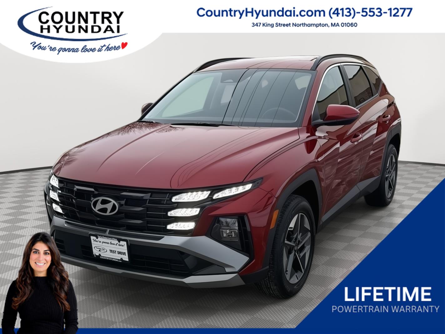 Ultimate Red 2026 Hyundai Tucson SUV / Crossover All-Wheel Drive Automatic