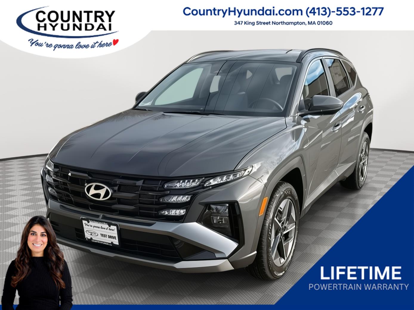 Gray 2026 Hyundai Tucson SUV / Crossover All-Wheel Drive Automatic