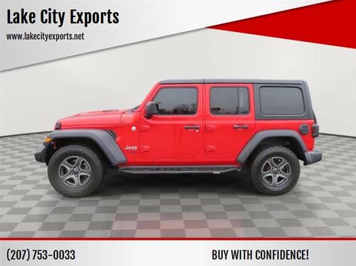 2018 Jeep Wrangler Unlimited Sport S