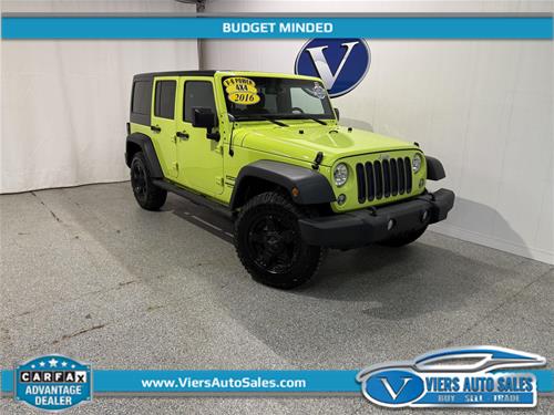 2016 Jeep Wrangler Unlimited Sport 4WD