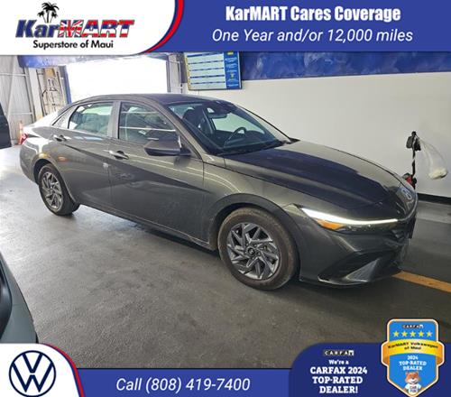 2025 Hyundai Elantra Hybrid Blue