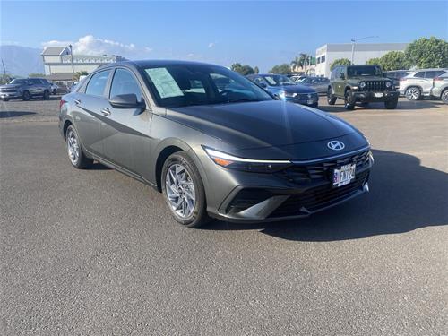 2025 Hyundai Elantra Hybrid Blue