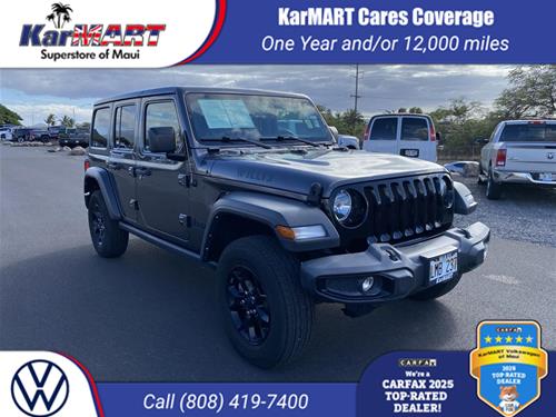 2021 Jeep Wrangler Unlimited Unlimited Willys Sport