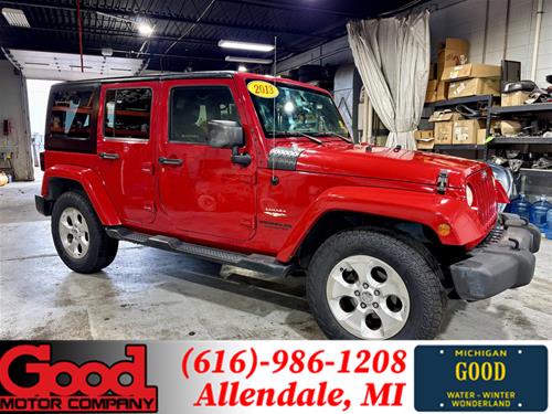 2013 Jeep Wrangler Unlimited Sahara