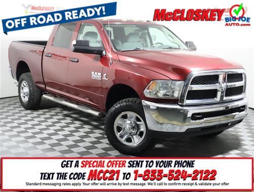 2018 RAM 2500 Tradesman ONE OWNER! 4X4! 5TH WHEEL/GOOSENECK PREP GROUP! TRADESMAN PACKAGE! UCONNECT! RAM ACTIVE AIR!