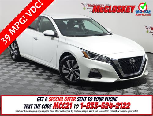 2020 Nissan Altima 2.5 S 4 NEW BRAKES! 188HP! 39 MPG HWY! VEHICLE DYNAMIC CONTROL!