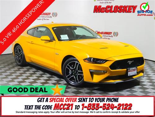 2022 Ford Mustang GT Premium 5.0 V8! 460 HORSEPOWER! FORD PASS! 4 NEW TIRES! LIMITED SLIP REAR END!