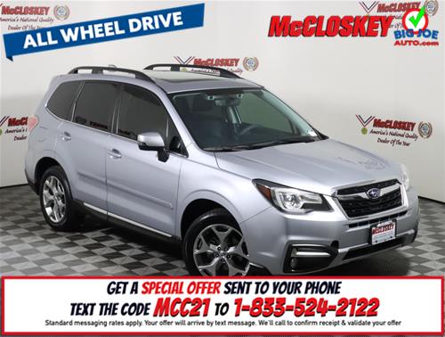2018 Subaru Forester Touring ALL WHEEL DRIVE! 4 NEW TIRES! 32-MPG HWY! 5-STAR SAFETY RATINGS! 2-MONTH/2,000-MILE LIMITED POWERTRAIN WARRANTY!