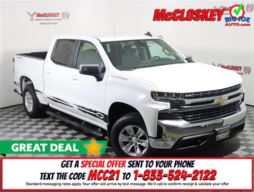 2019 Chevrolet Silverado 1500 LT ONE OWNER! 4 NEW TIRES! 4X4! LTE HOTSPOT! 5.3 V8! CHEVROLET CONNECTED ACCESS!