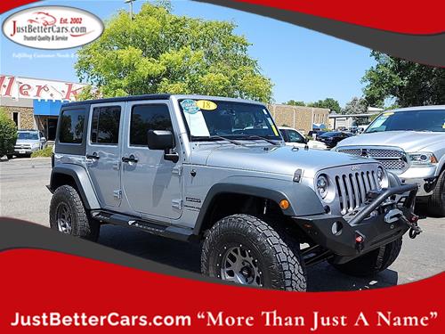 2018 Jeep Wrangler JK Unlimited Sport S